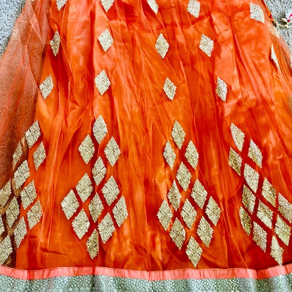 Sequin Lehenga - Picture 2 of 3